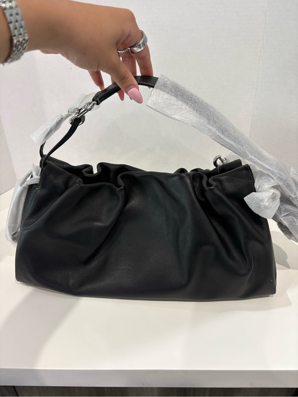 Coach Black Faye shoulder Bag - Picture 3 of 6